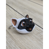 Śłodki Kociak Brelok i Magnes 2w1 3D - Brelok Druk3d fidget Keychain