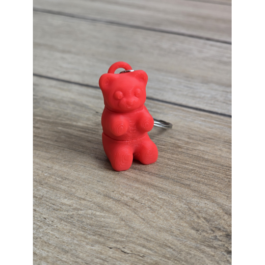 Breloczek Gummy Bear 3d - Brelok Druk3d fidget Keychain mixGadzet