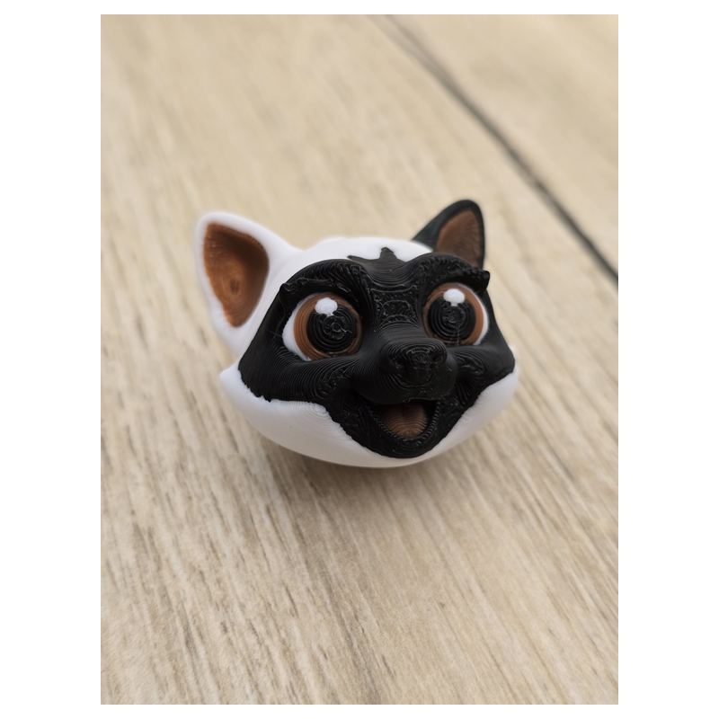 Śłodki Kociak Brelok i Magnes 2w1 3D - Brelok Druk3d fidget Keychain