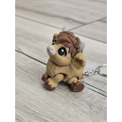Brelok 3D Szkocka Krówka - Brelok Druk3d fidget Keychain mixGadzet