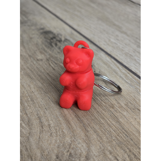 Breloczek Gummy Bear 3d - Brelok Druk3d fidget Keychain mixGadzet