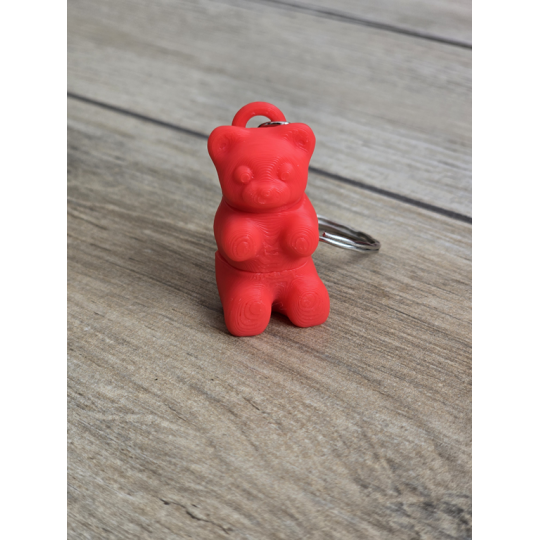 Breloczek Gummy Bear 3d - Brelok Druk3d fidget Keychain mixGadzet