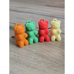 Breloczek Gummy Bear 3d - Brelok Druk3d fidget Keychain mixGadzet