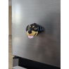 Uroczy Rottweiler Brelok i Magnes na Lodówkę 2w1 3D - Druk3d Keychain