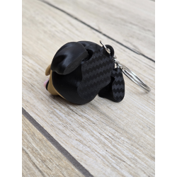 Uroczy Rottweiler Brelok i Magnes na Lodówkę 2w1 3D - Druk3d Keychain