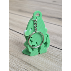 Figlarny Breloczek Grinch - Świąteczna Psota 3D - Brelok Druk3d Keychain