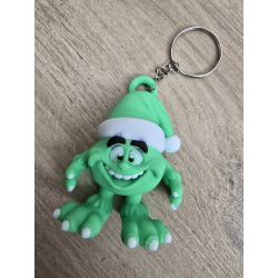 Figlarny Breloczek Grinch - Świąteczna Psota 3D - Brelok Druk3d Keychain