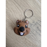 Uśmiechniety Quokka Brelok 2w1 - Magnes na Lodówkę! 3D - Druk3d Keychain