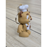 Brelok Miś kucharz Chef 3D - Brelok Druk3d fidget Keychain mixGadzet