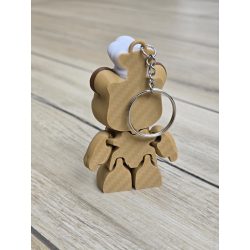 Brelok Miś kucharz Chef 3D - Brelok Druk3d fidget Keychain mixGadzet
