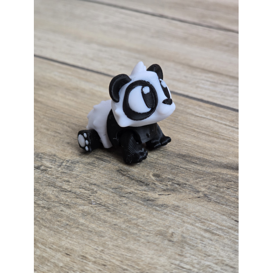 Mini figurka Pandy 3d - Druk3d fidget mixGadzet